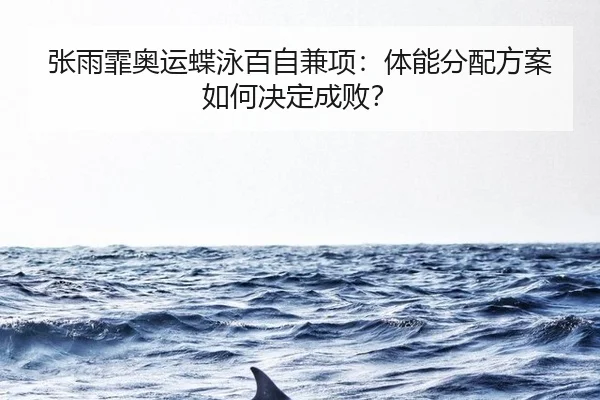 张雨霏奥运蝶泳百自兼项：体能分配方案如何决定成败？